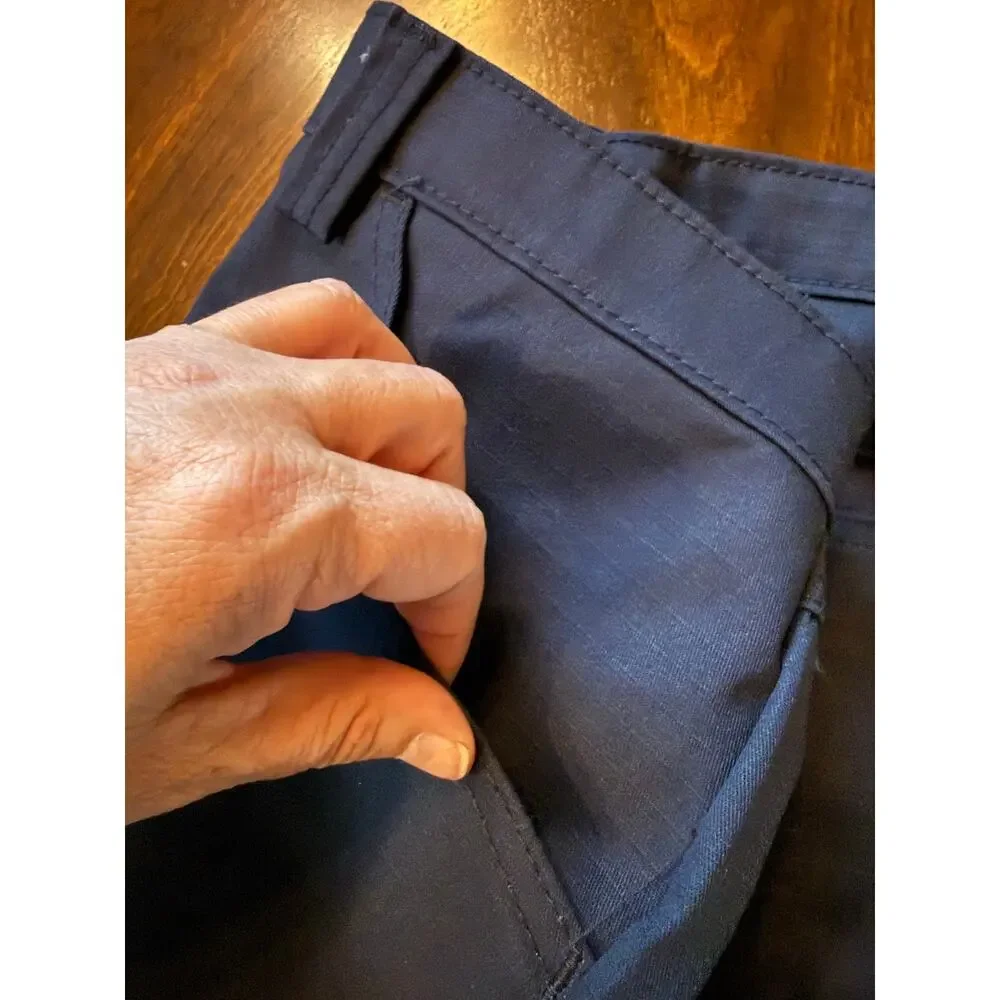 Red Kap Work Pants Mens 38X28 Navy Paint Industrial Utility Cargo Outdoor NWOT